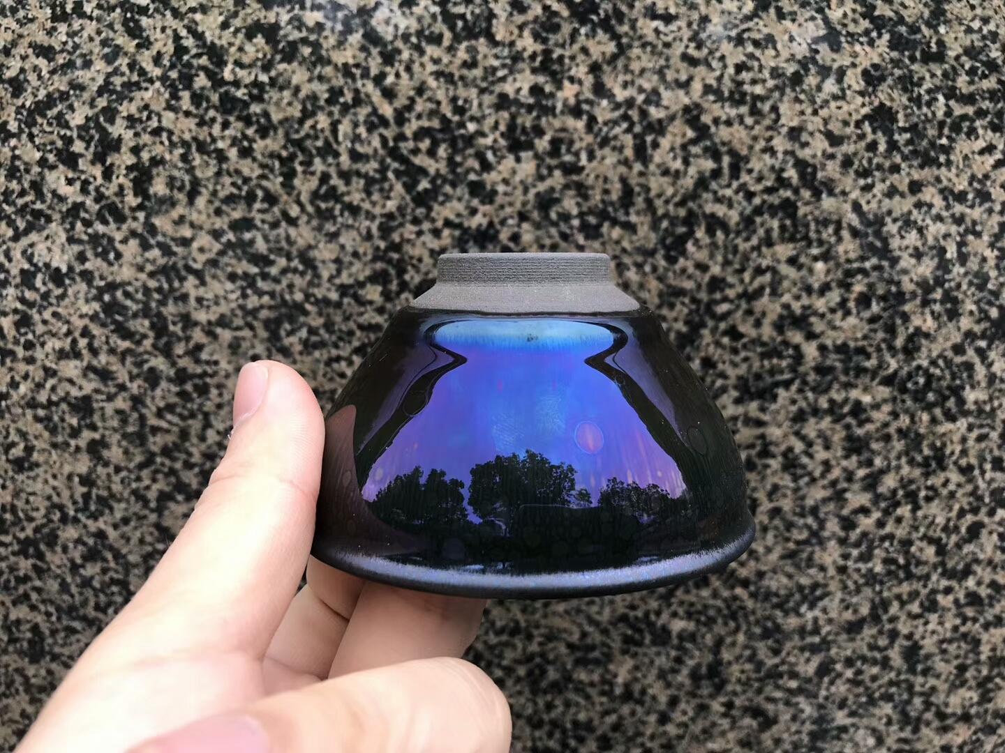 李盞工坊 李遠(yuǎn)興老師 天曜 茶盞 小束口型