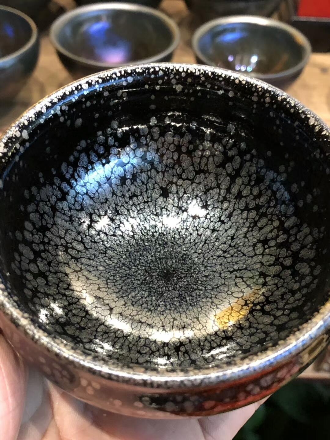 默器 黑釉油滴  李遠興老師作品